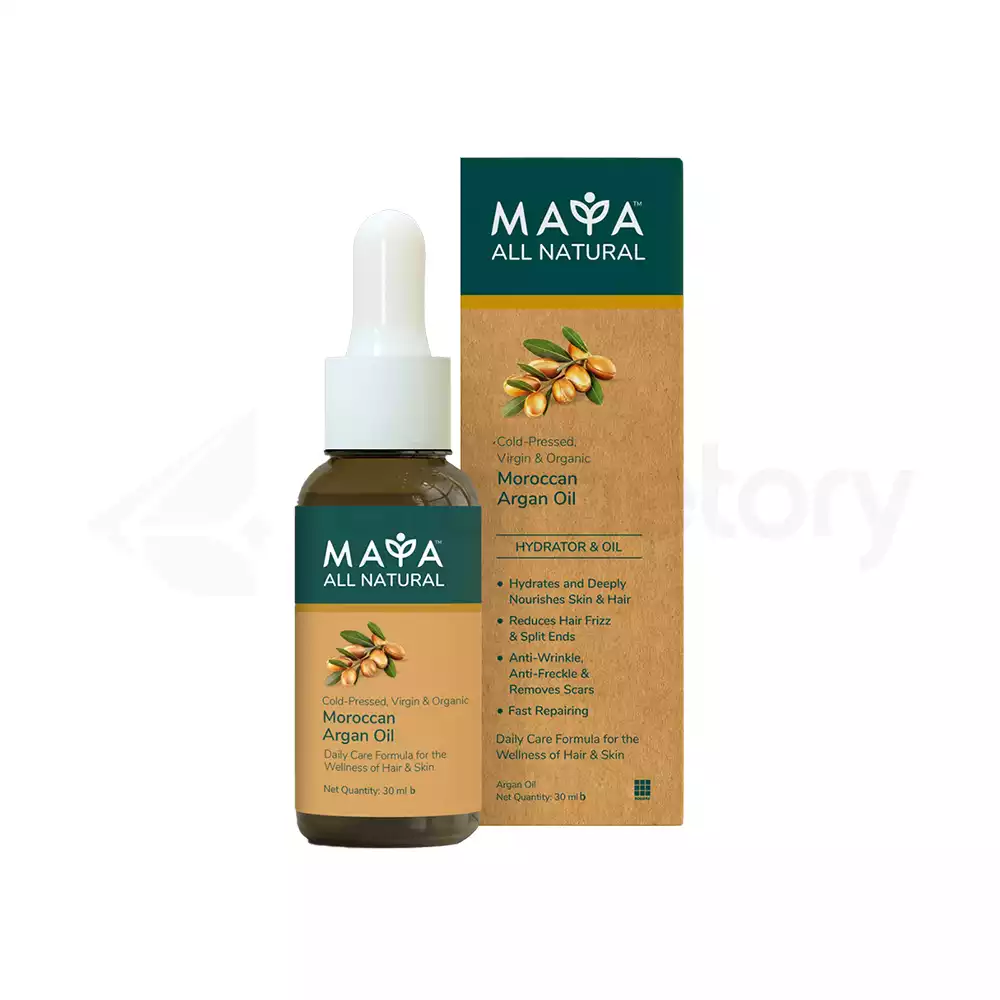 MAYA  All Natural Cold Pressed Moroccan Argan Oil-30ml