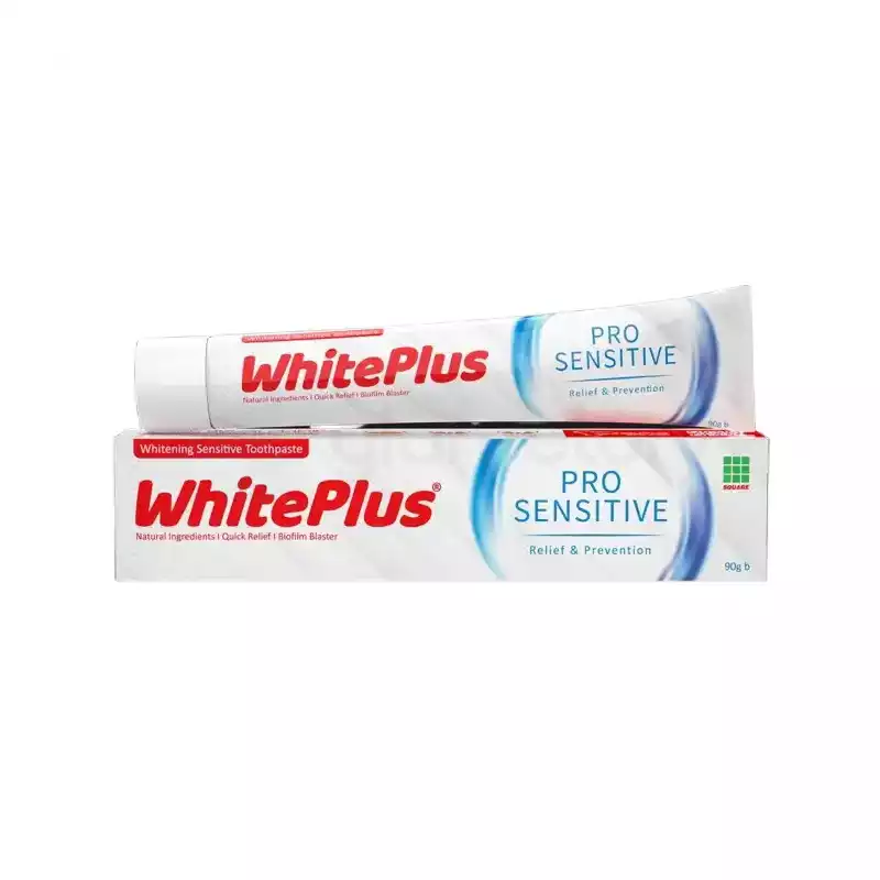 White Plus Pro Sensitive Toothpaste-90g