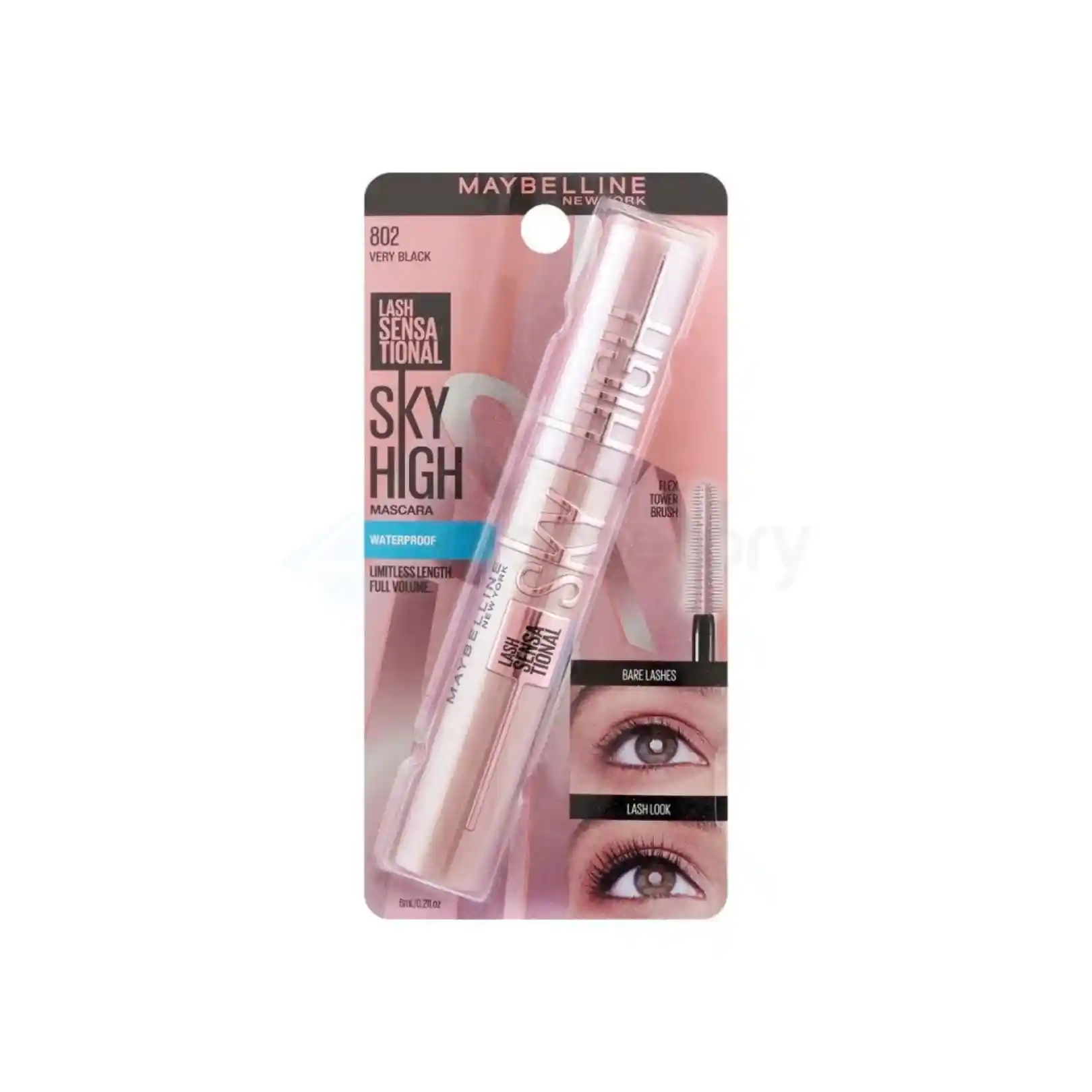 Maybelline Lash Sensational Sky High Mascara-802 Black thumbnail 3