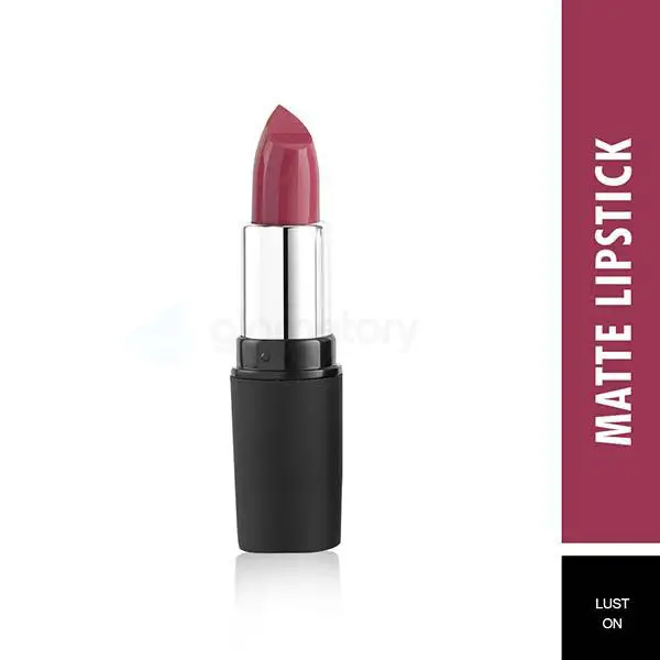 Swiss Beauty Pure Matte Lipstick-Lust On-3.8g thumbnail 3
