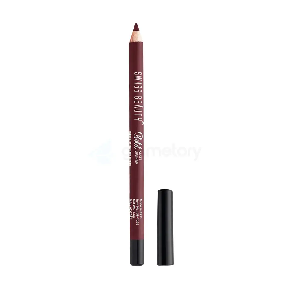 Swiss Beauty Bold Matt Lipliner Maroon-1.6g
