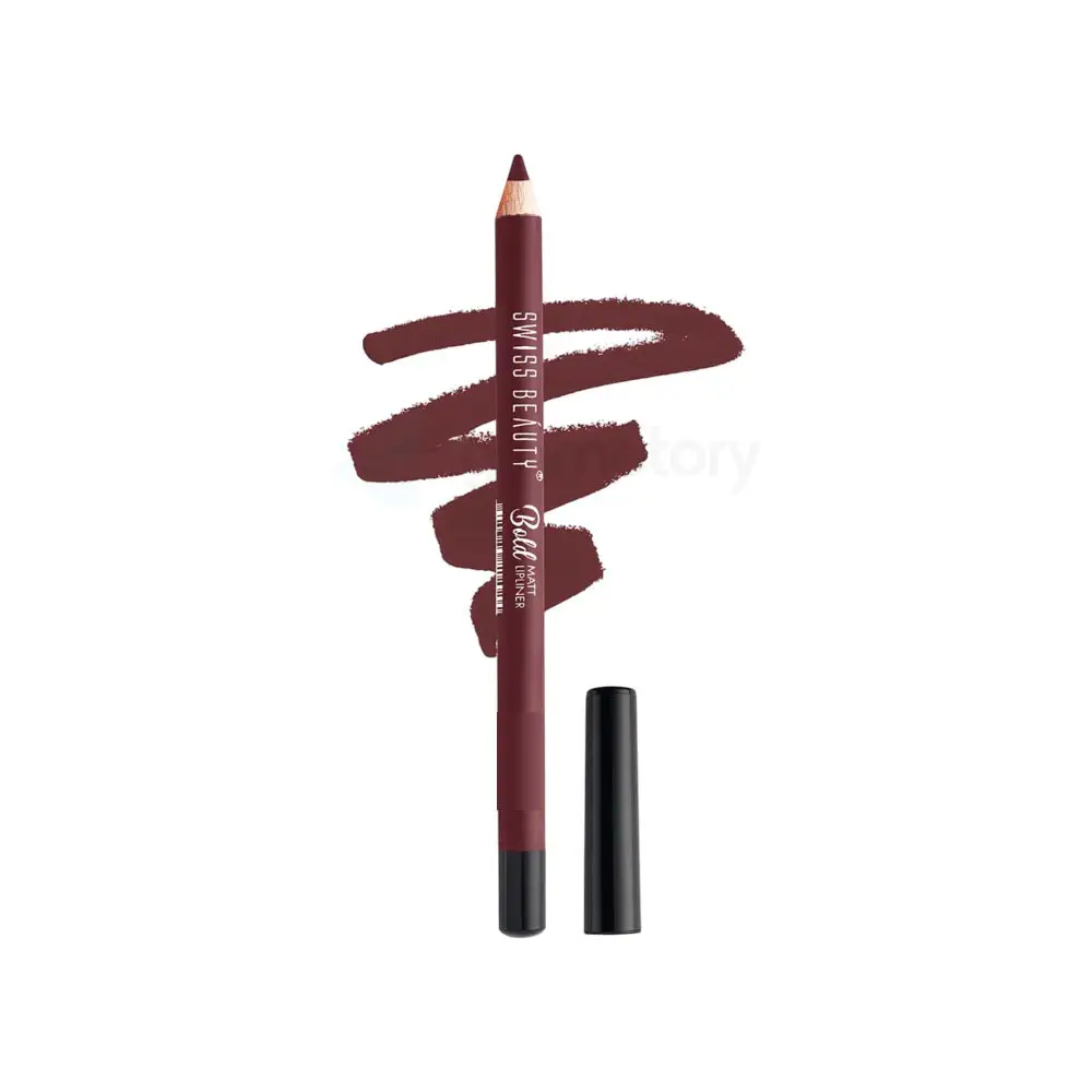 Swiss Beauty Bold Matt Lipliner Maroon-1.6g