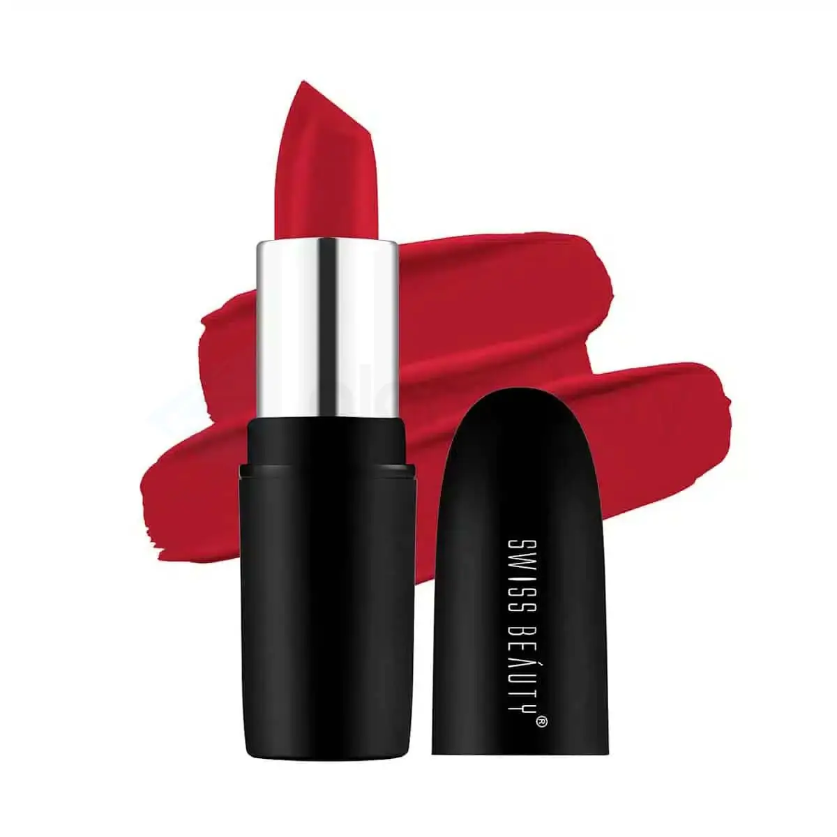 Swiss Beauty Pure Matte Lipstick Russian Red-3.8g