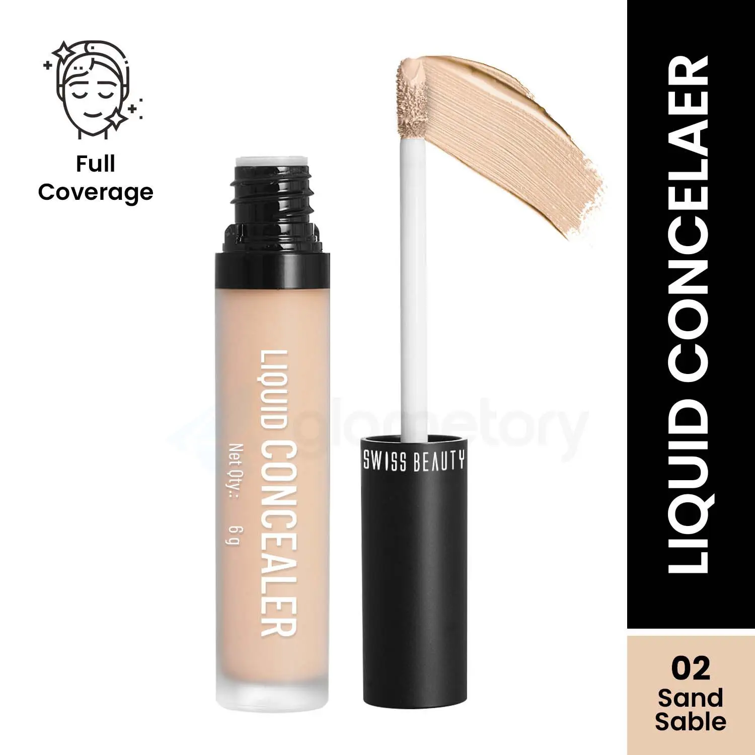 Swiss Beauty Liquid Concealer Sand Sable-6g