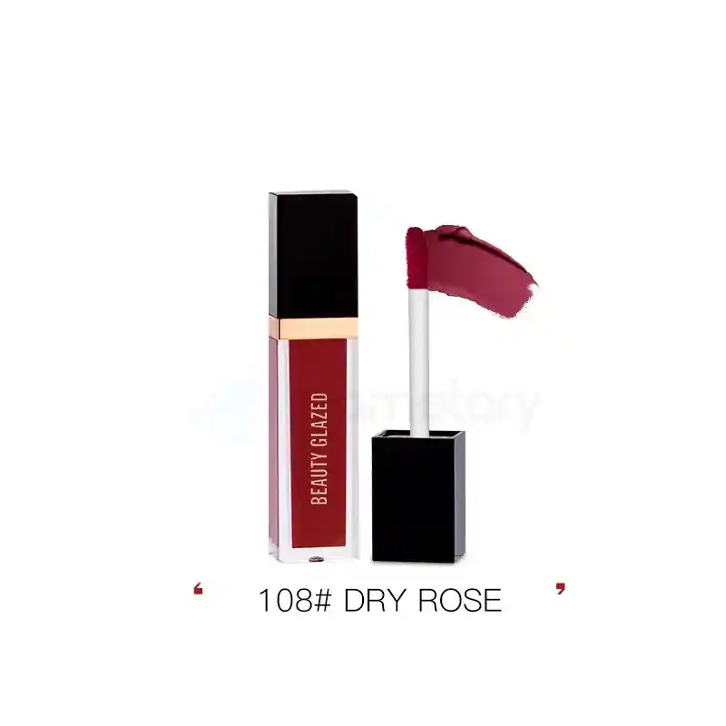 Beauty Glazed Matte Liquid Lipstick-Dry Rose 108