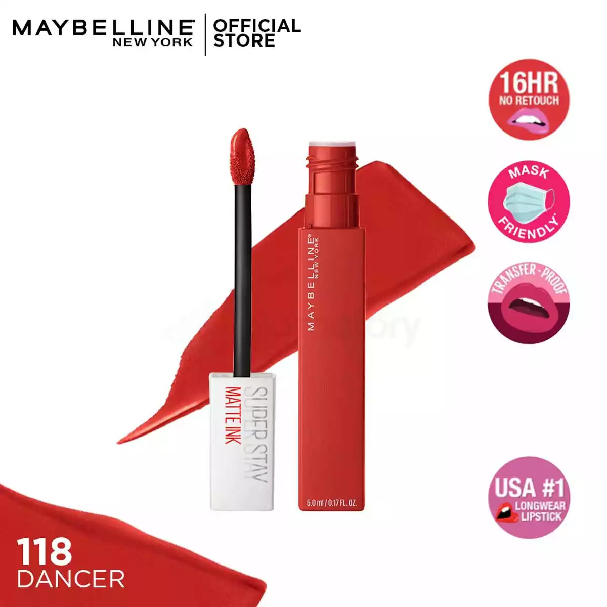 Maybelline Super Stay Matte Ink-118 Dancer thumbnail 4