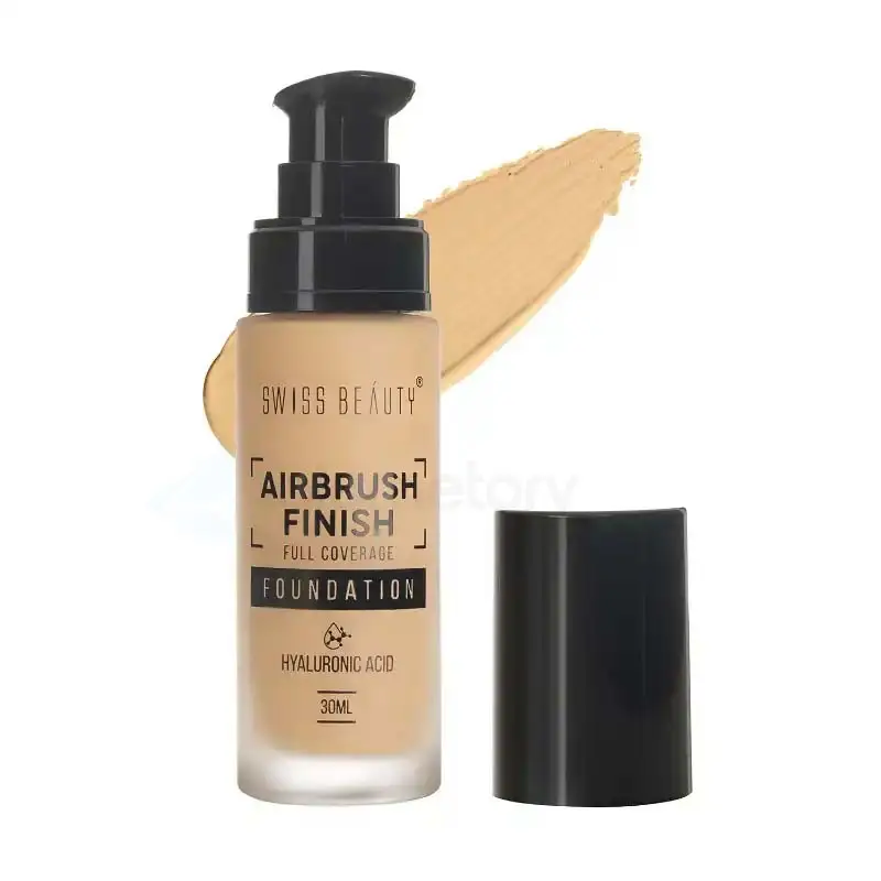 Swiss Beauty Airbrush Finish Waterproof Foundation Fair Ivory thumbnail 3