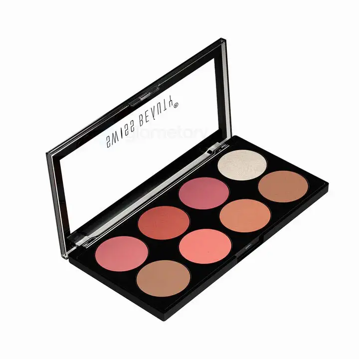 Swiss Beauty 8 Color Ultra Blush Palette 03
