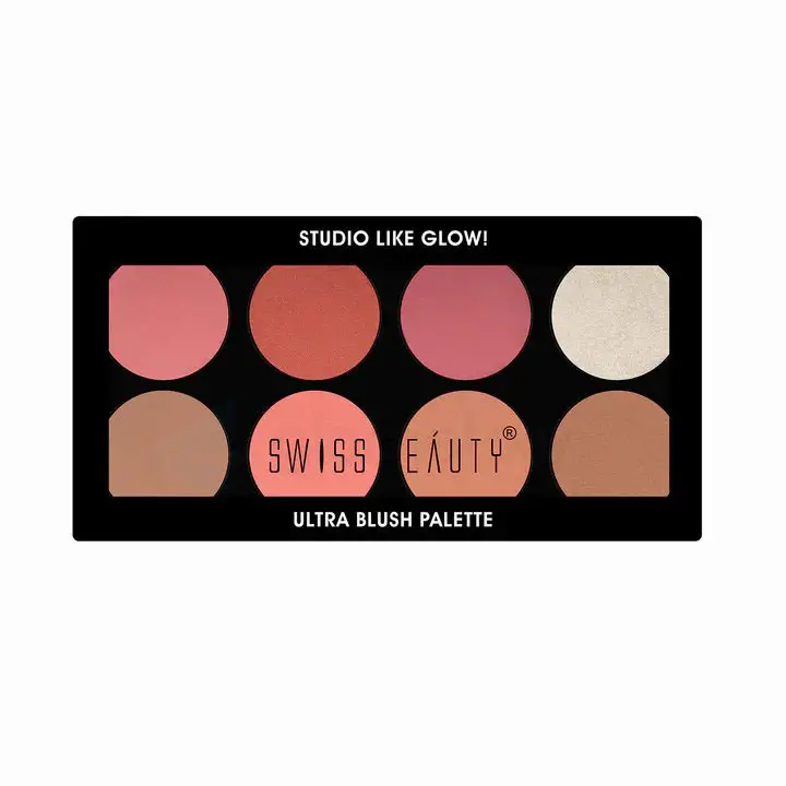 Swiss Beauty 8 Color Ultra Blush Palette 03