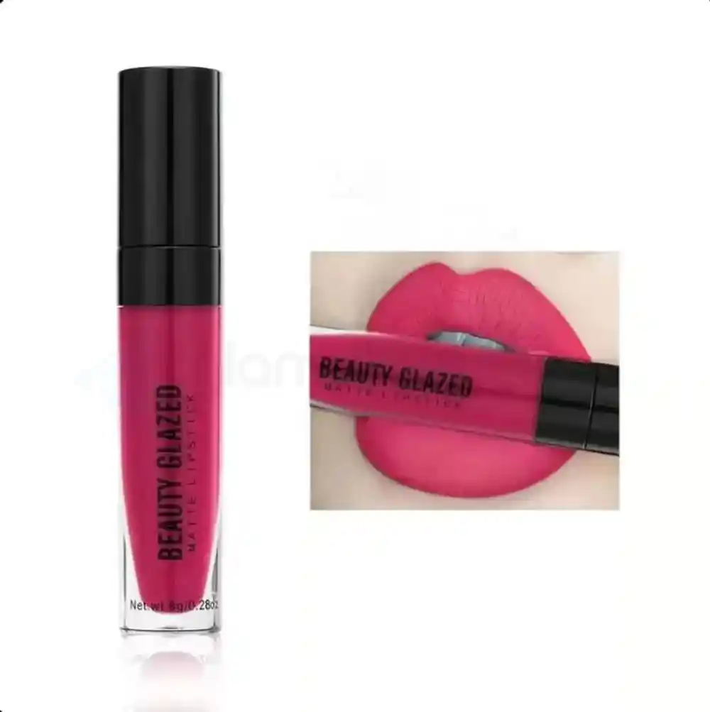 Beauty Glazed Matte Lipstick-Fresh Plum 108