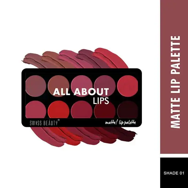 Swiss Beauty All About Lips Matte Lip Palette-01 thumbnail 3