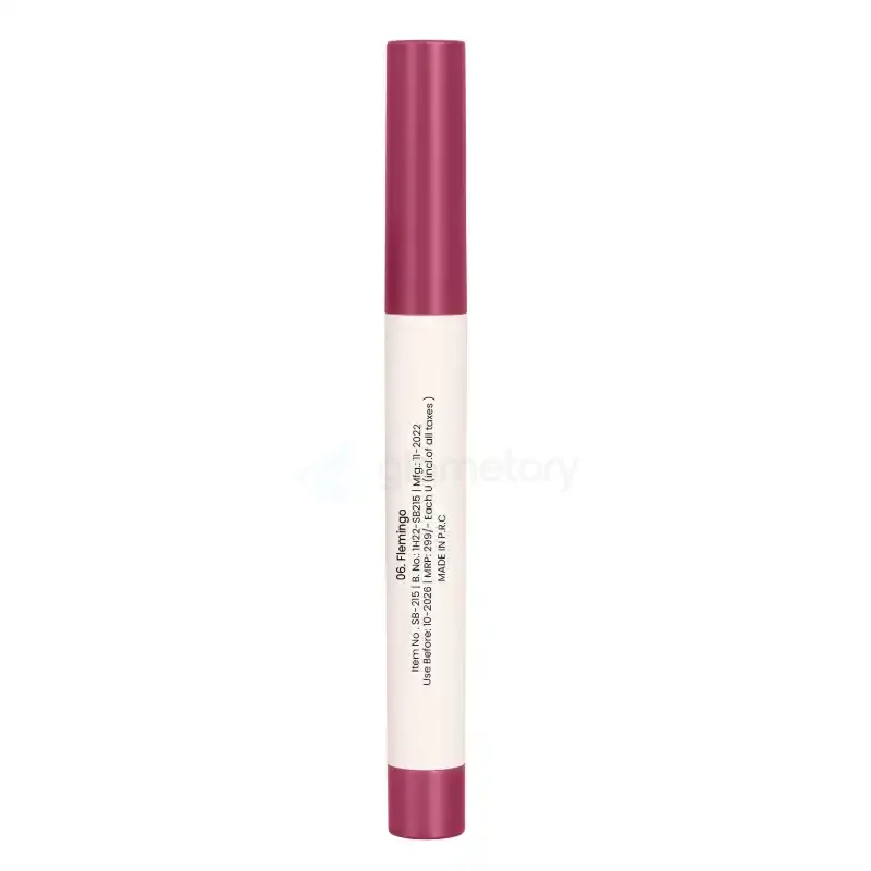 Swiss Beauty Matte Cat Lip Crayon Shade 06 Flemingo