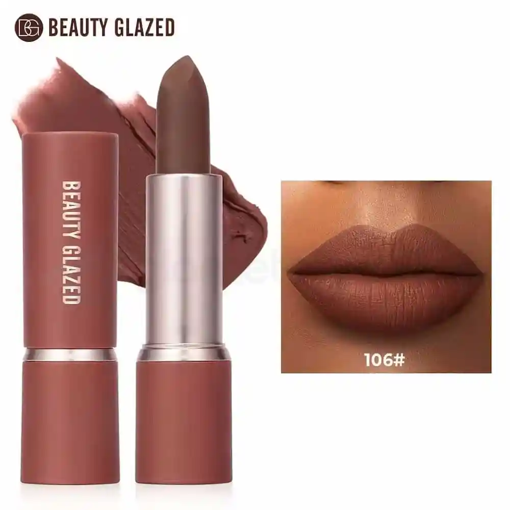 Beauty Glazed Modern Matte Lipstick Color-106
