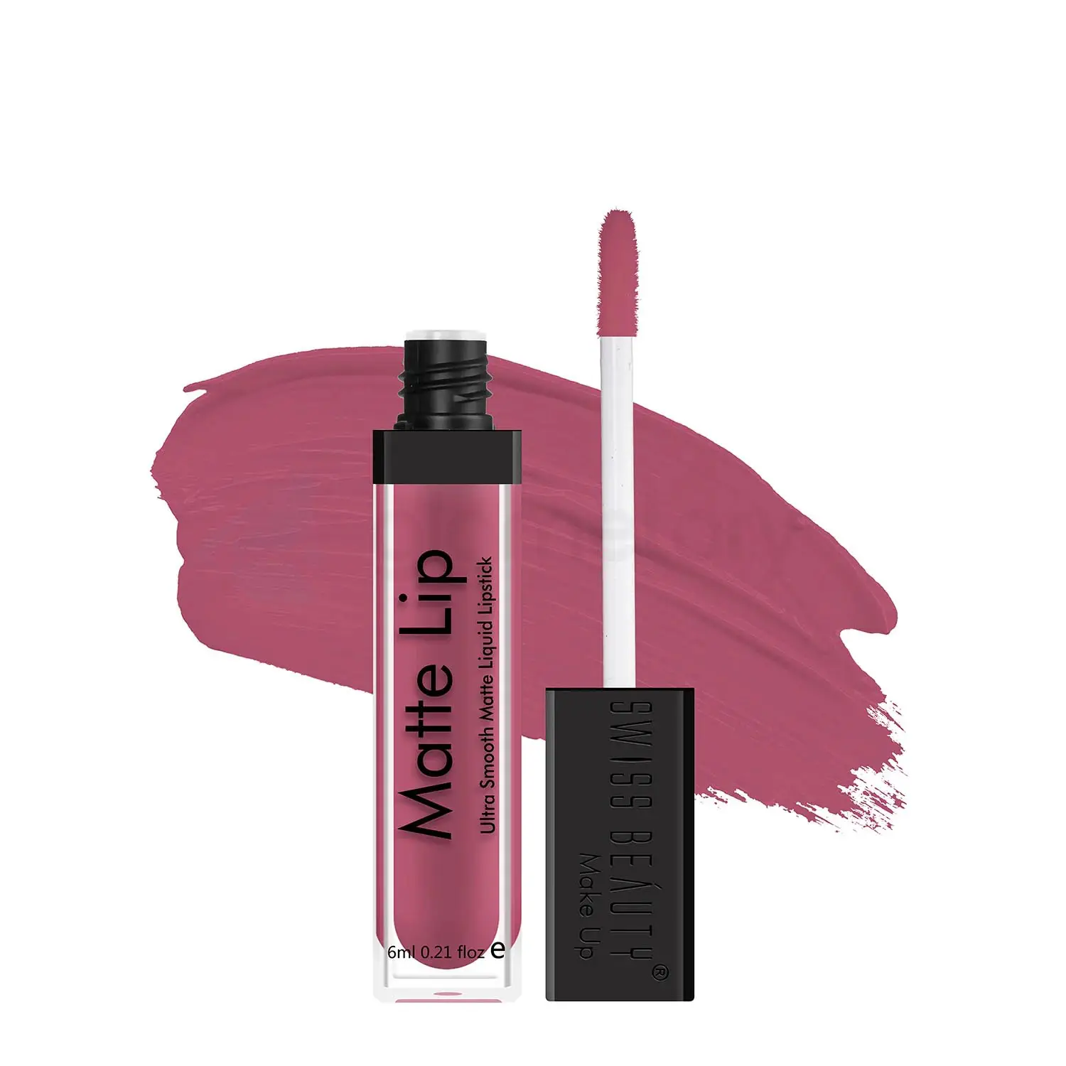 Swiss Beauty Matte Lip Ultra Smooth Lipstick Mauve Pink 12