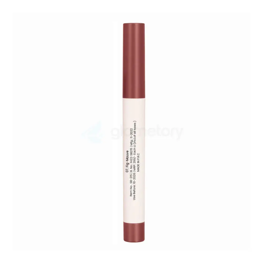 Swiss Beauty Matte Cat Lip Crayon Shade 07 Fig Mauve thumbnail 3