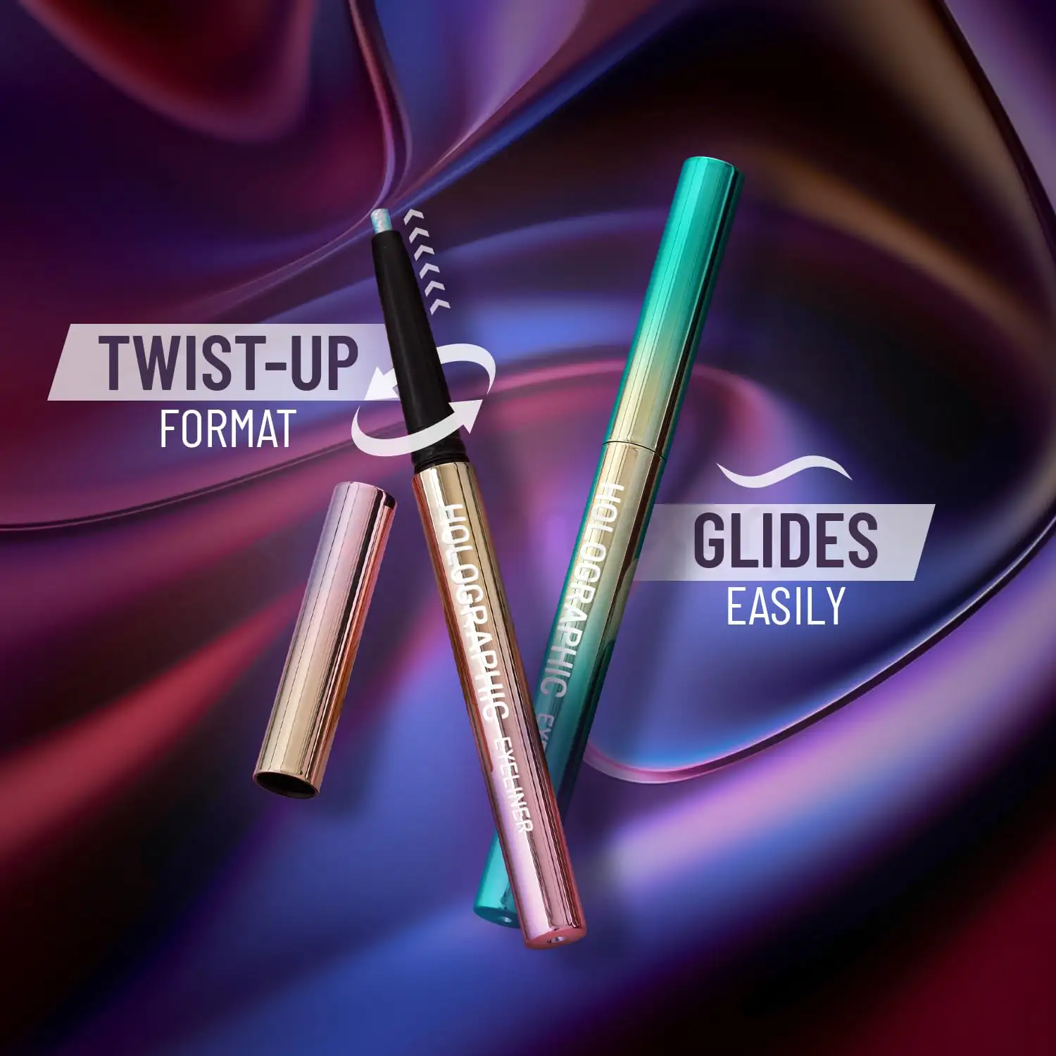 Swiss Beauty Holographic Waterproof Eyeliner 04 Nebula thumbnail 4
