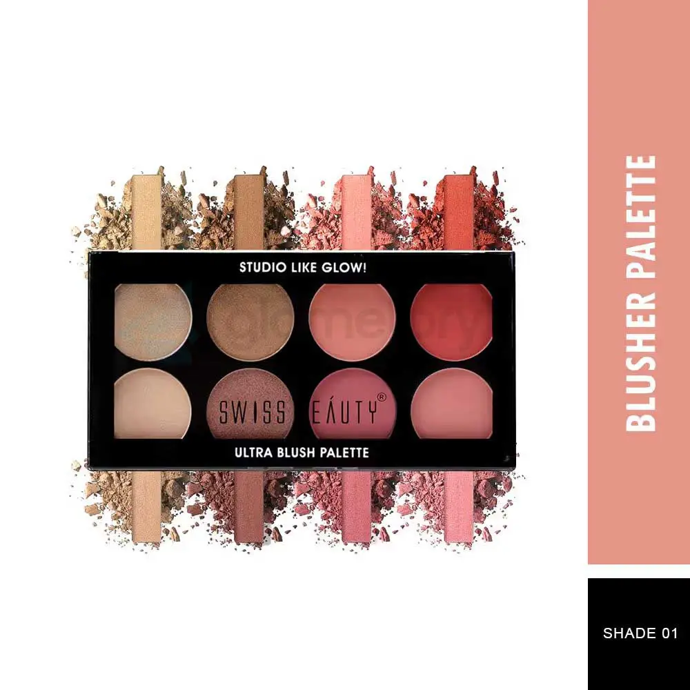 Swiss Beauty Ultra Blush Palette Shade 01 thumbnail 3
