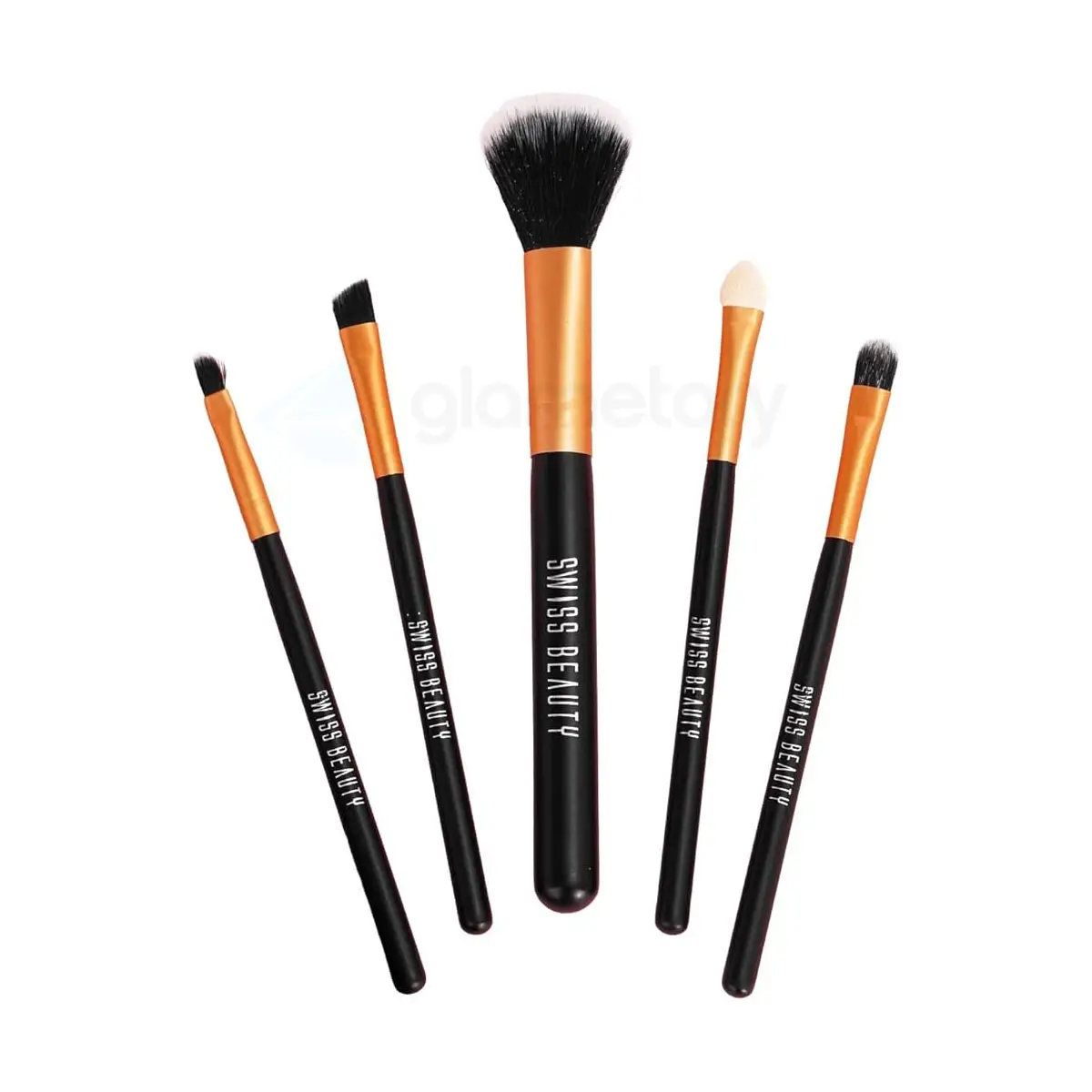 Swiss Beauty 5 Pcs Makeup Brush Golden 01 thumbnail 3