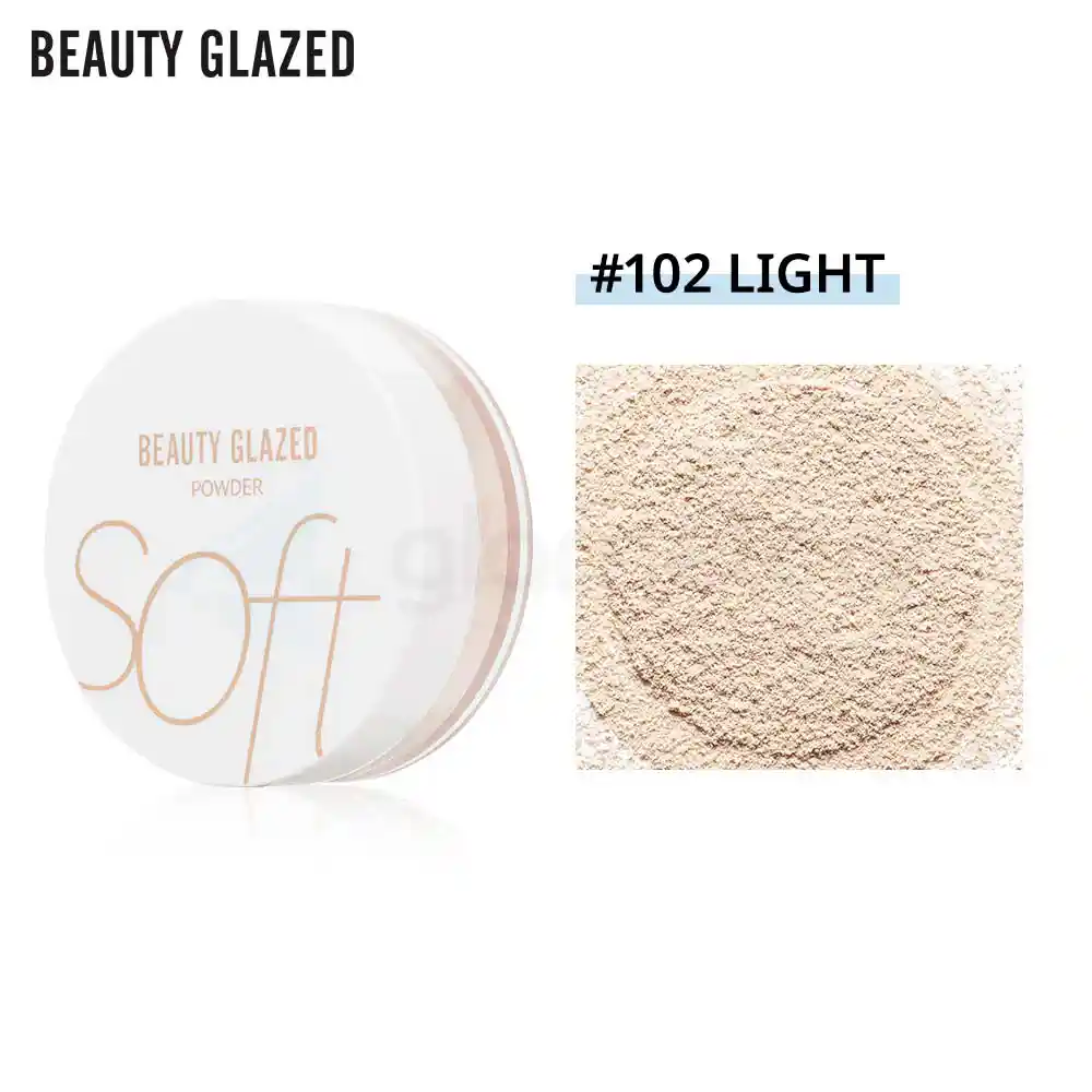 Beauty Glazed Oil Control Loose Powder Light 102-10g