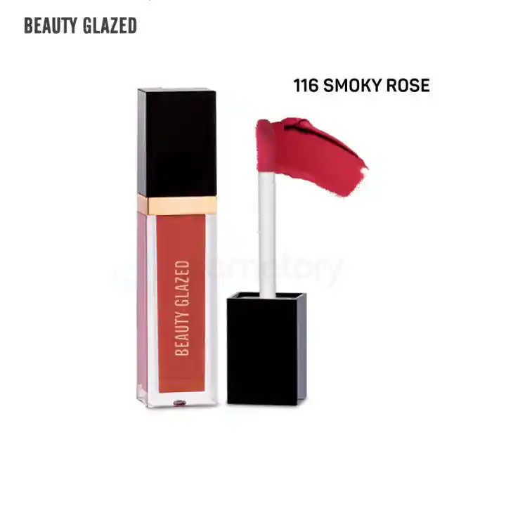 Beauty Glazed Matte Liquid Lipstick-Smoky Rose 116