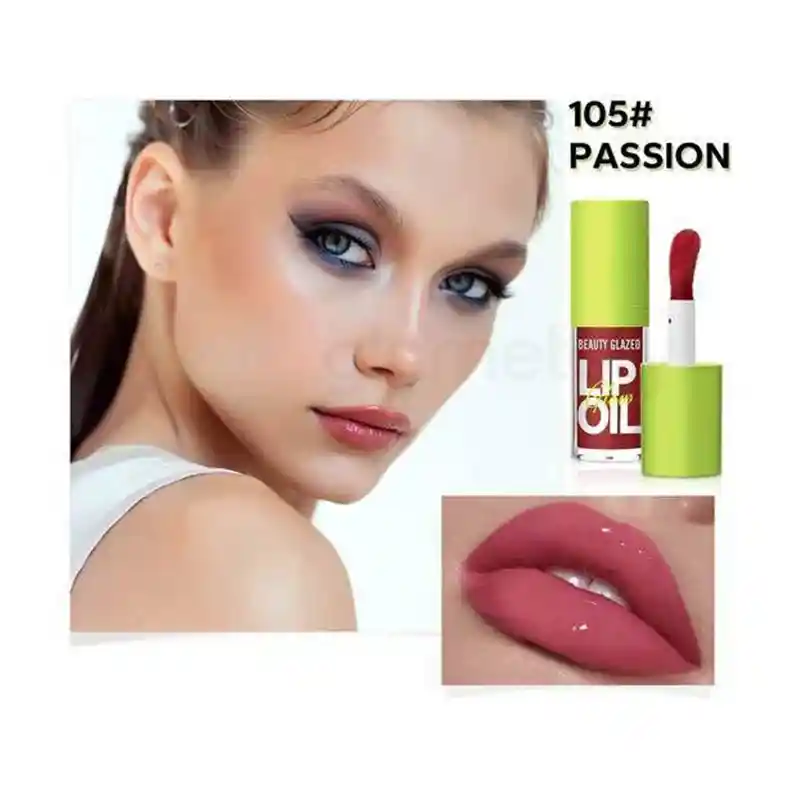 Beauty Glazed Glow Lip Oil-Passion 105