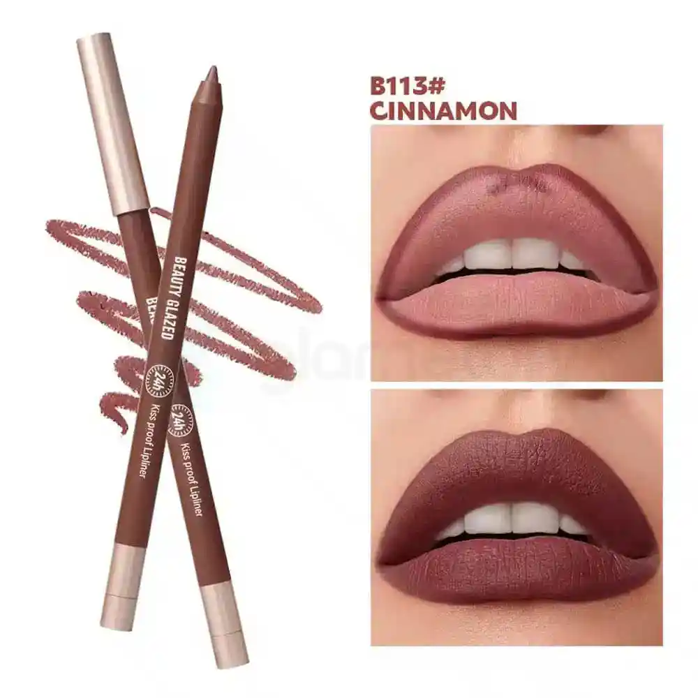 Beauty Glazed Waterproof Lip Liner-B113 Cinnamon