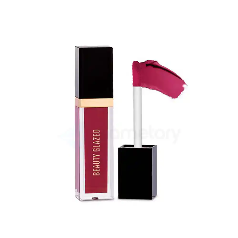 Beauty Glazed Matte Liquid Lipstick-Plum Rose 110