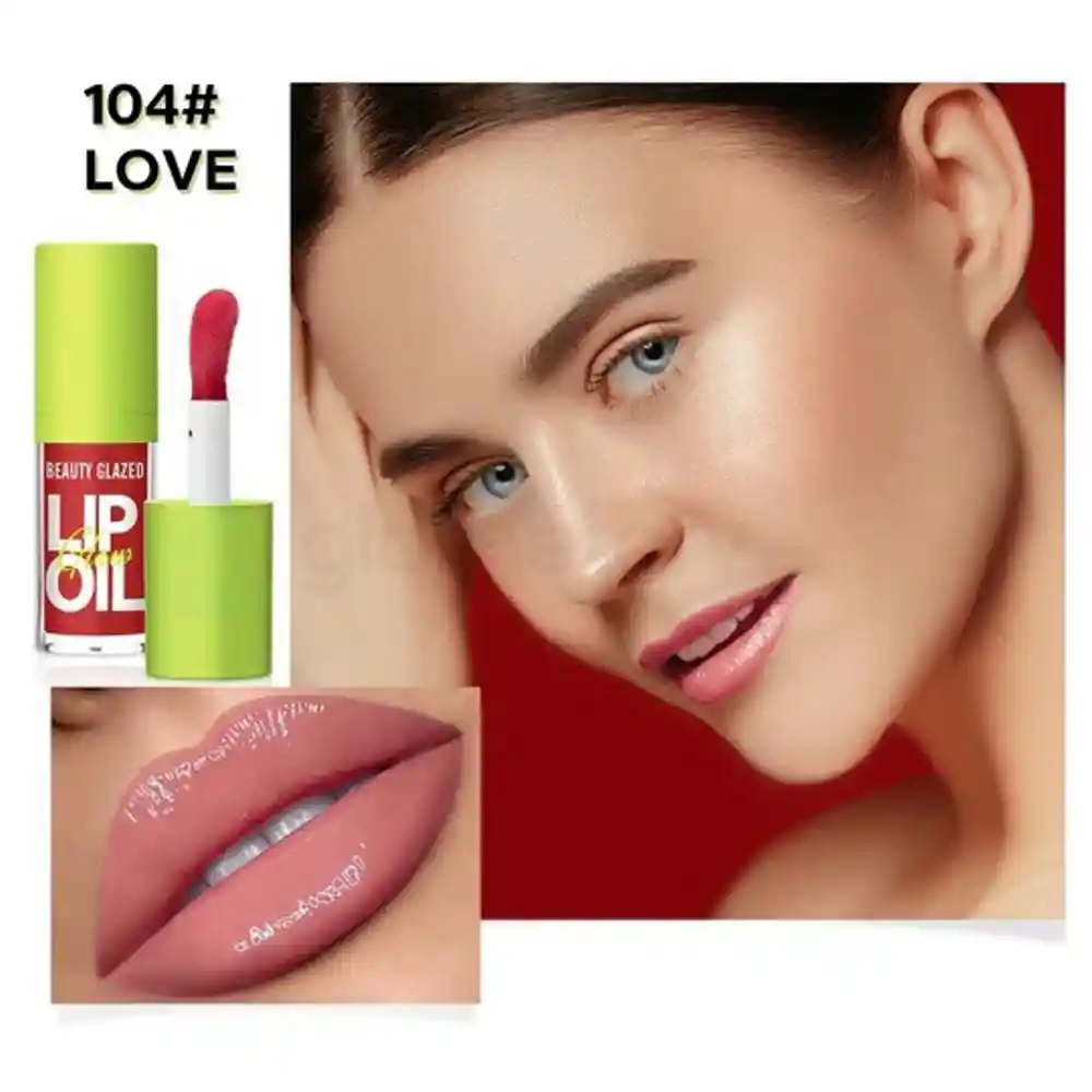 Beauty Glazed Glow Lip Oil-Love 104
