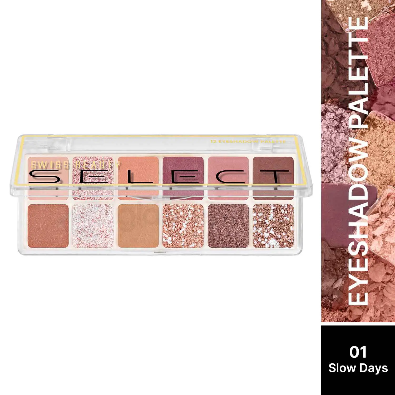 Swiss Beauty Select Eyeshadow Palette 02 Fast Night thumbnail 4