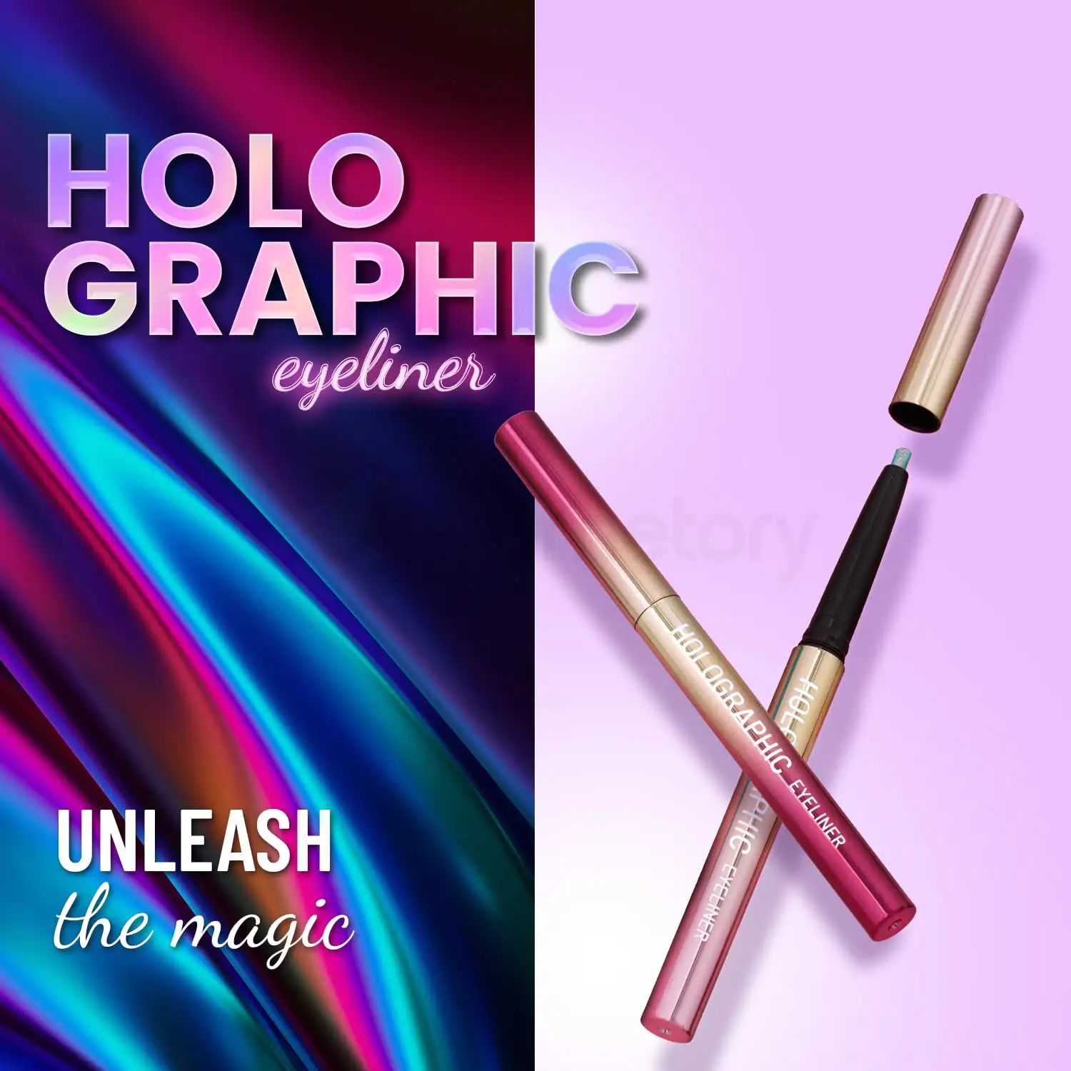 Swiss Beauty Holographic Waterproof Eyeliner 03 Stardust thumbnail 4