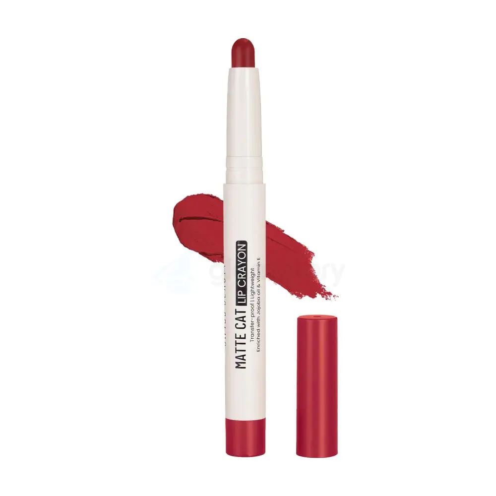 Swiss Beauty Matte Cat Lip Crayon Shade 13 Red Chilli