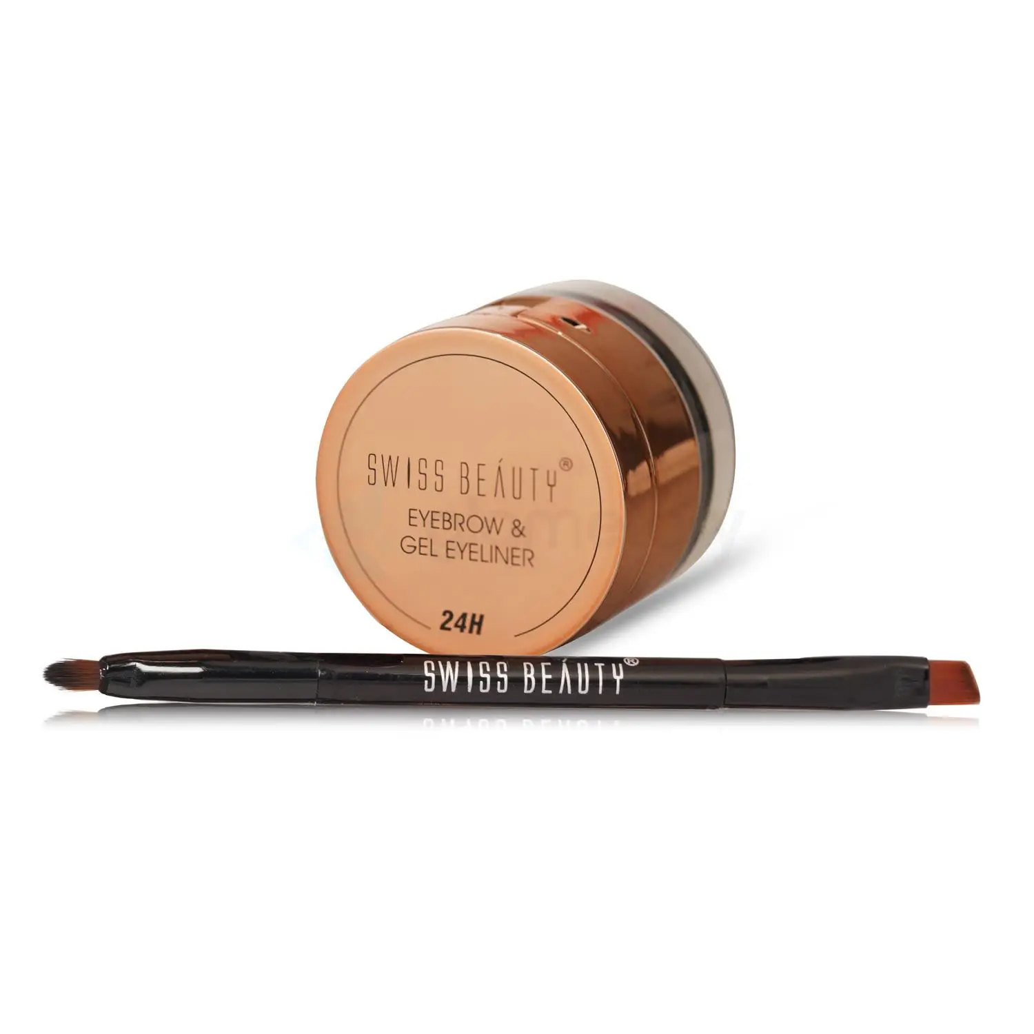 Swiss Beauty Eyebrow & Gel Eyeliner 2 in 1 - 02 Brown