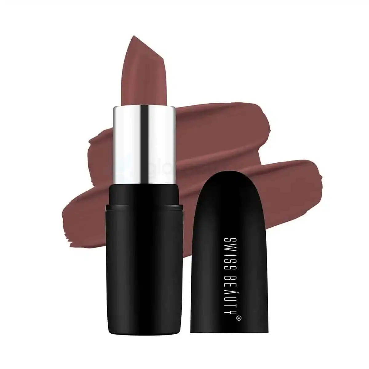 Swiss Beauty Pure Matte Lipstick Hazelnut-203