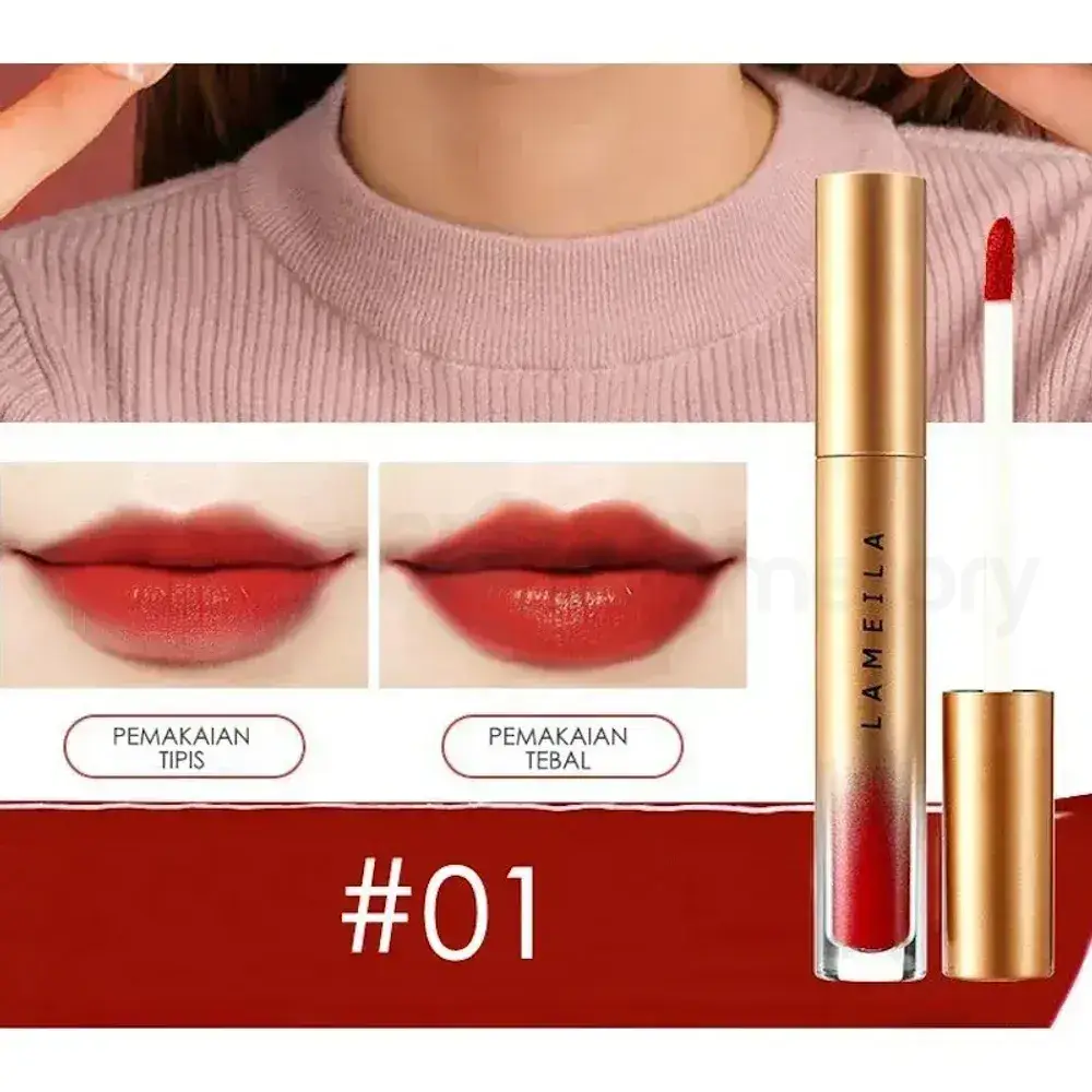 Lameila Velvet Lip Glaze Liquid Lipstick-01