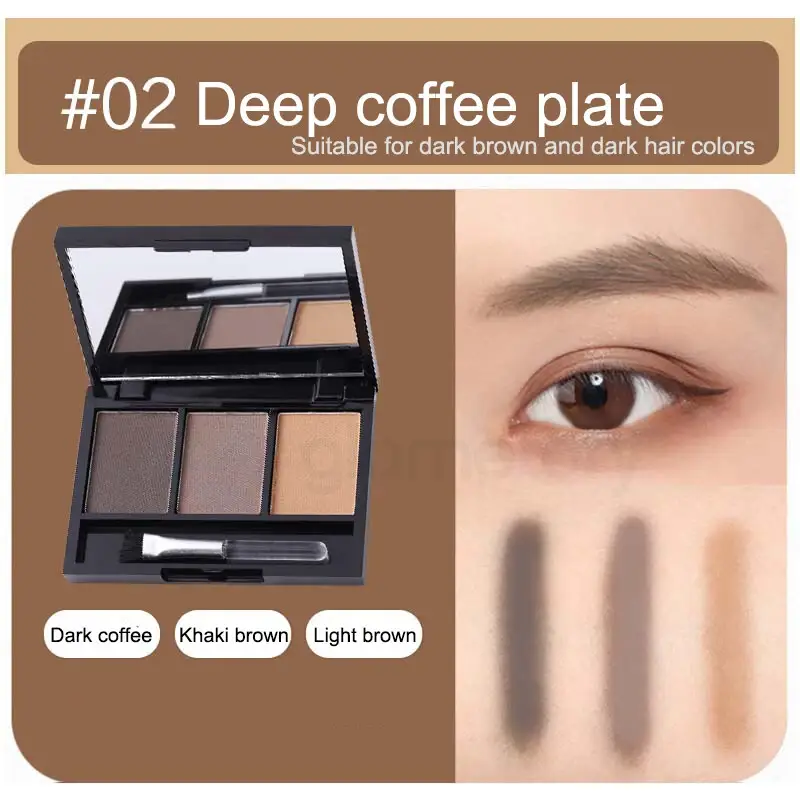 Lameila Eyebrow Powder Palette-02
