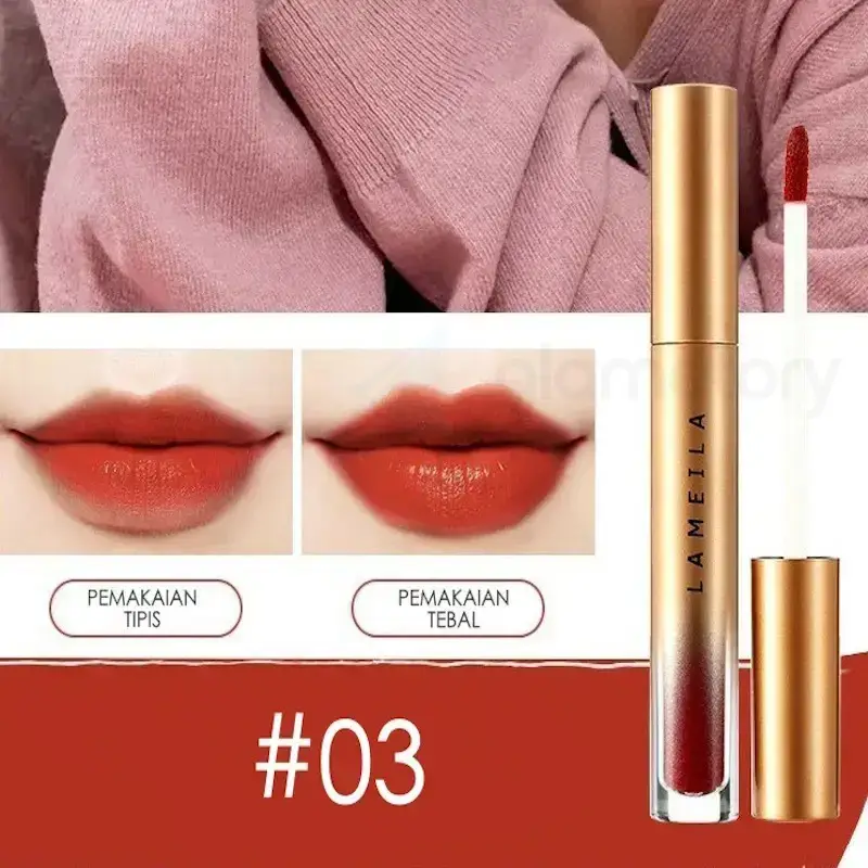 Lameila Velvet Lip Glaze Liquid Lipstick-03