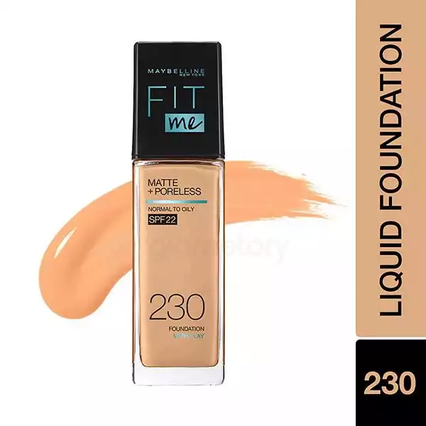 Maybelline Fit Me Matte & Poreless 16H Foundation Shade 230