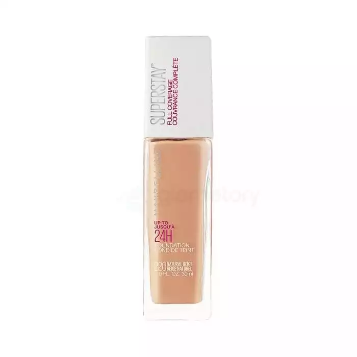 Maybelline SuperStay Full Coverage Foundation-220 Natural Beige