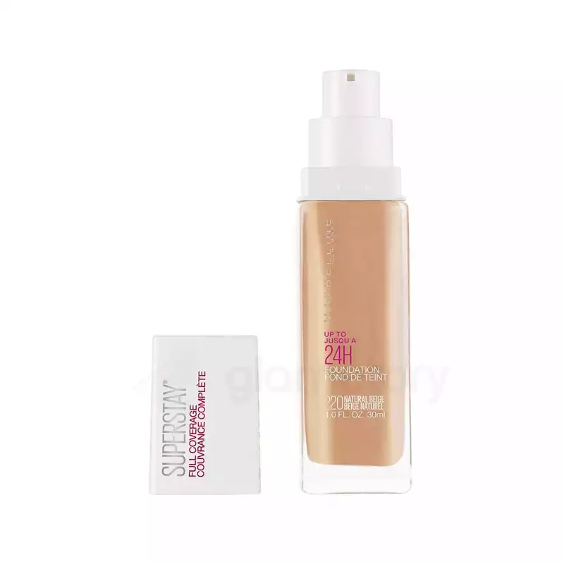 Maybelline SuperStay Full Coverage Foundation-220 Natural Beige