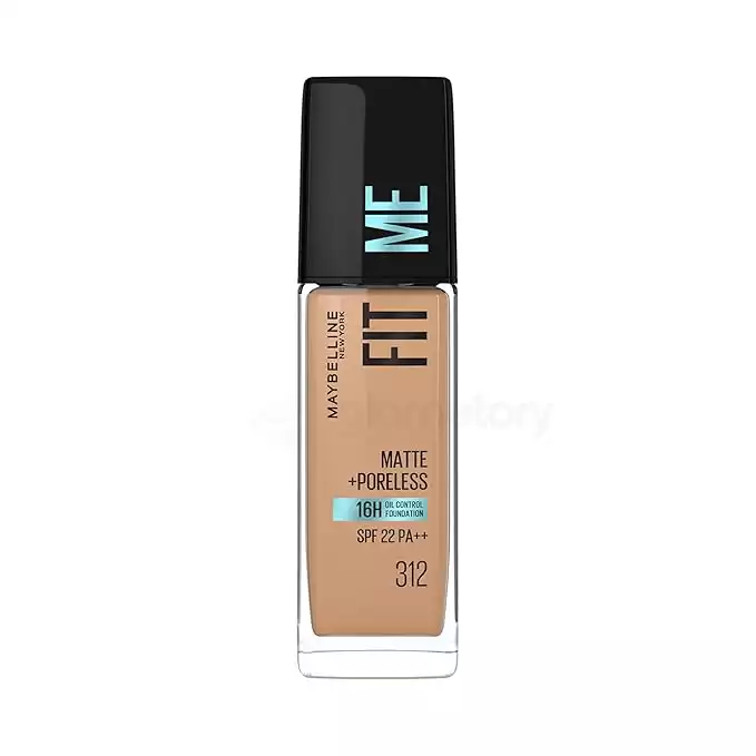 Maybelline Fit Me Matte & Poreless Foundation SPF 22-Shade 312