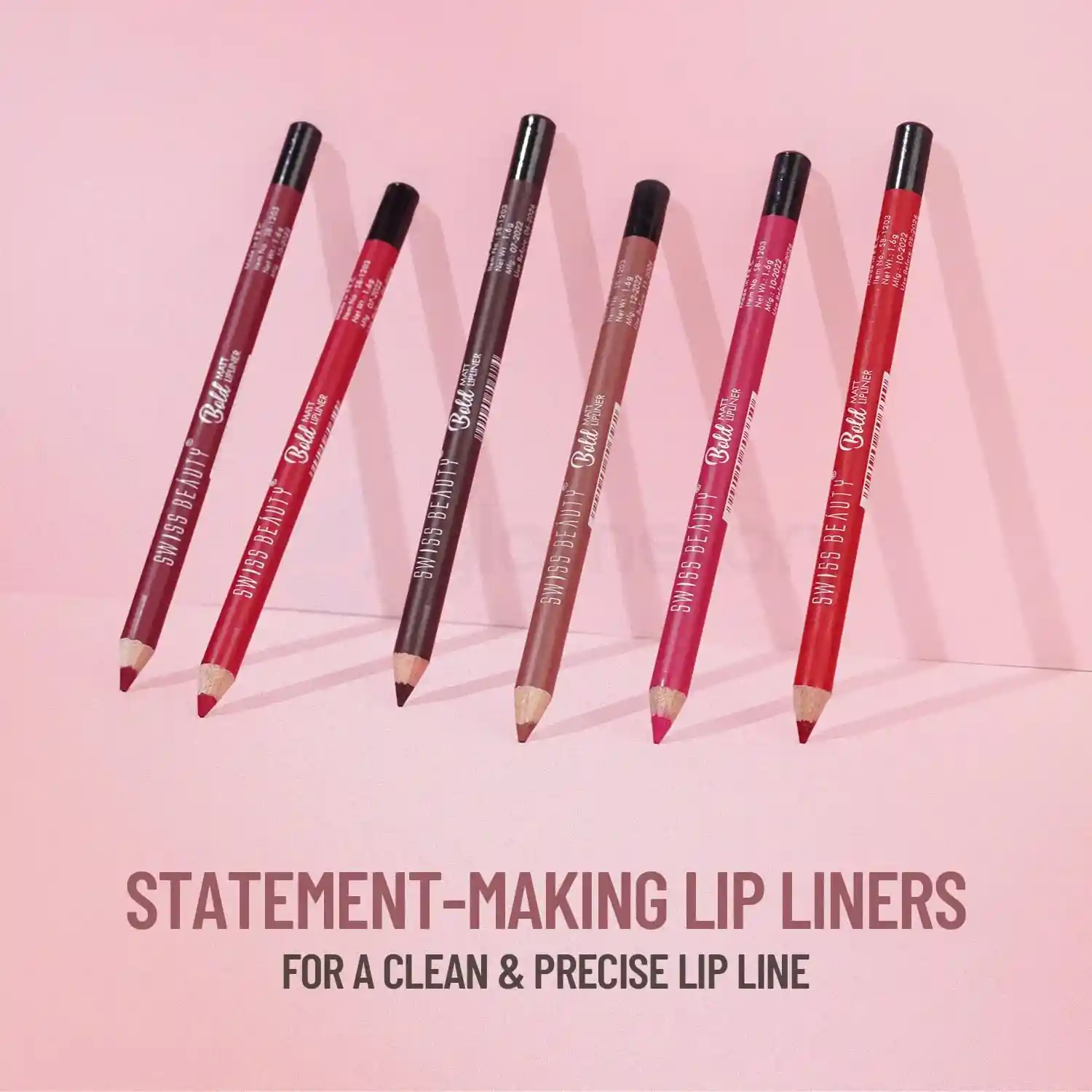 Swiss Beauty Bold Matt Lipliner-11 Purple