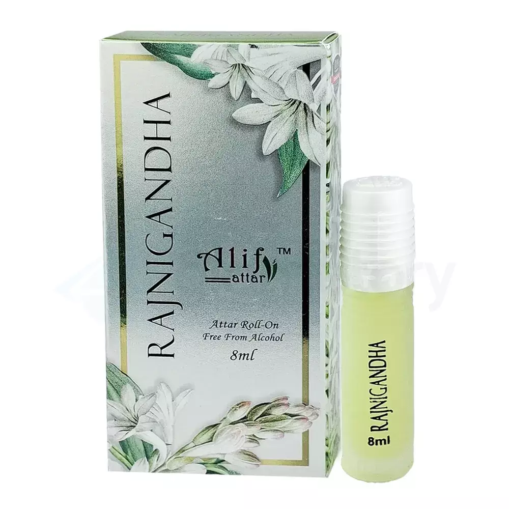 Alif Rajnigandha Roll On Attar-8ml