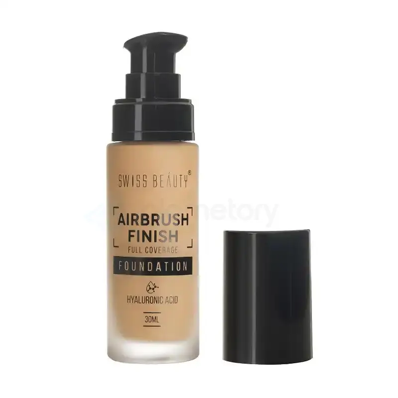 Swiss Beauty Airbrush Finish Foundation Shade-5 Caramal Beige thumbnail 4