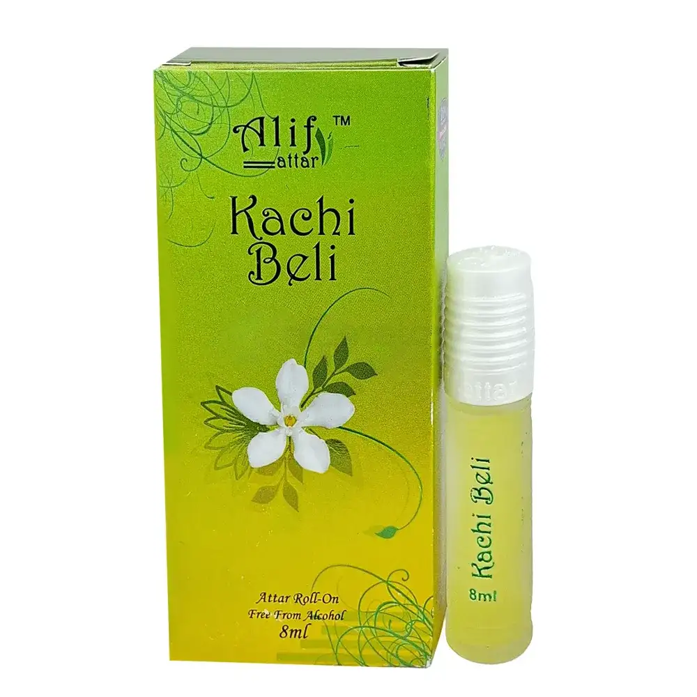 Alif Kachi Beli Roll On Attar-8ml