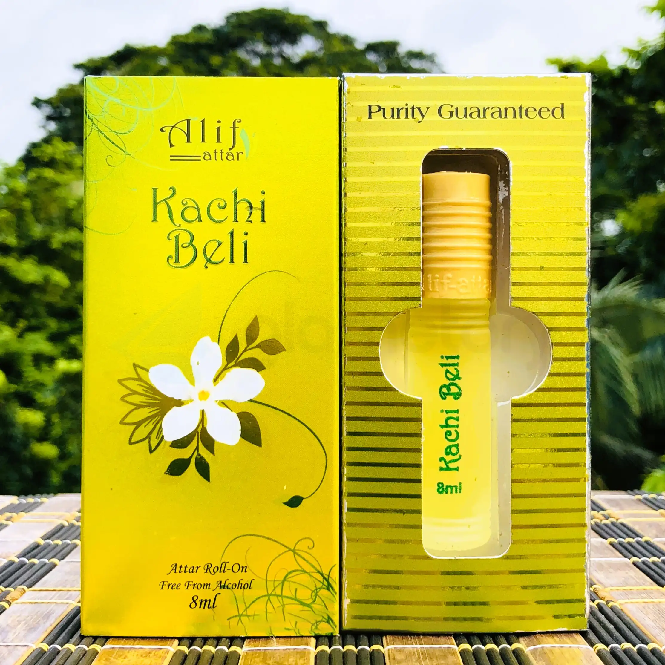 Alif Kachi Beli Roll On Attar-8ml