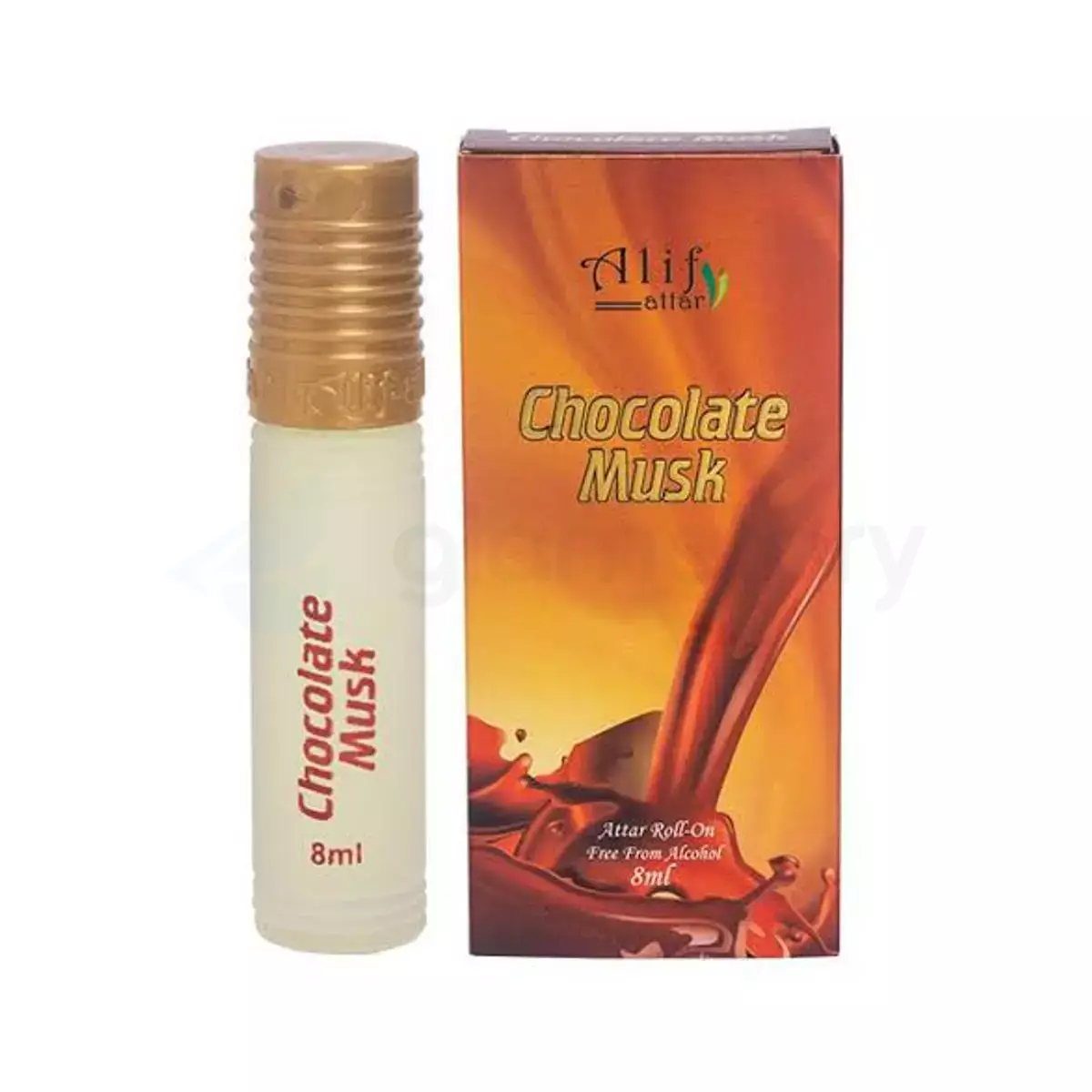 Alif Chocolate Musk Roll On Attar-8ml