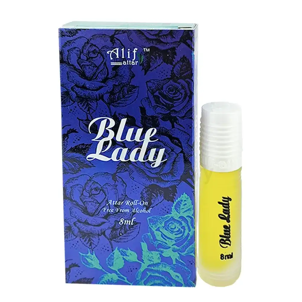 Alif Blue Lady Attar-8ml