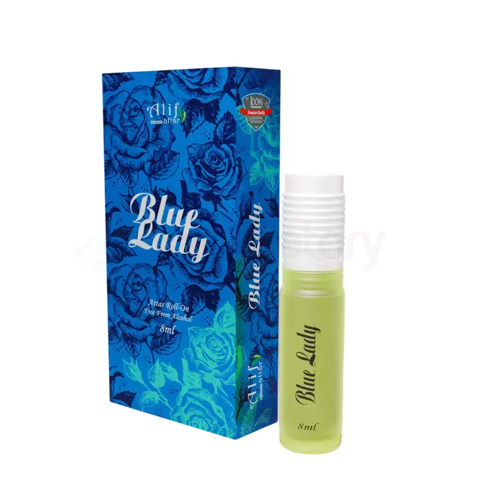 Alif Blue Lady Attar-8ml