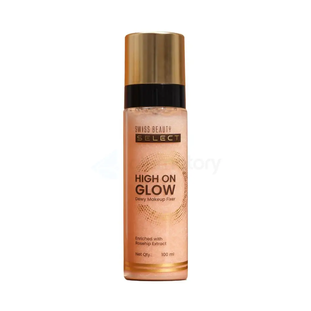 Swiss Beauty Select High On Glow Daily Makeup Fixer-100ml