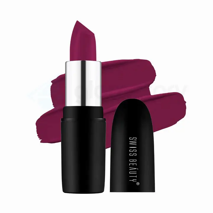 Swiss Beauty Pure Matte Lipstick-212 Berry